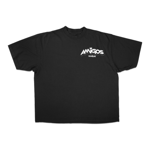 Amigos Logo Tee Black