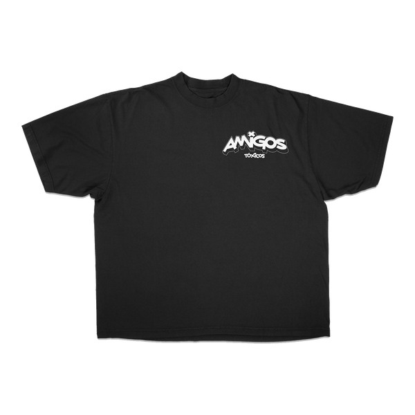 Amigos Logo Tee Black